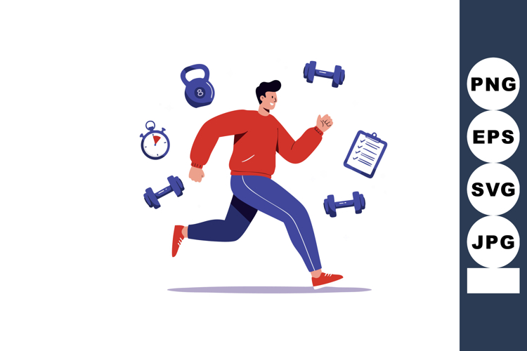 Fitness Clipart Image 24