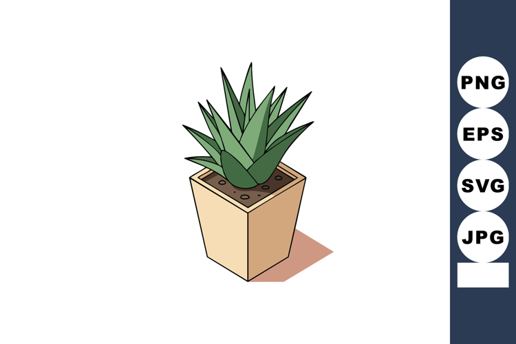 Succulent Clipart Image 5