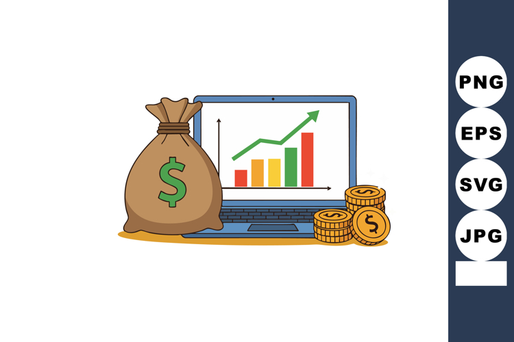 Coins Clipart Image 18