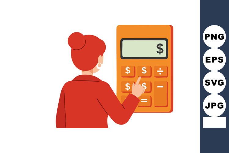 Calculator Clipart Image 13