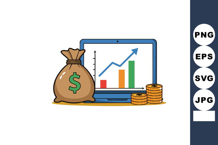 Coins Clipart Image 16