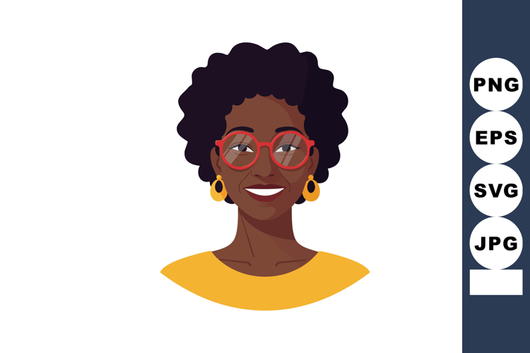 Curly Hair Illustration Image 15