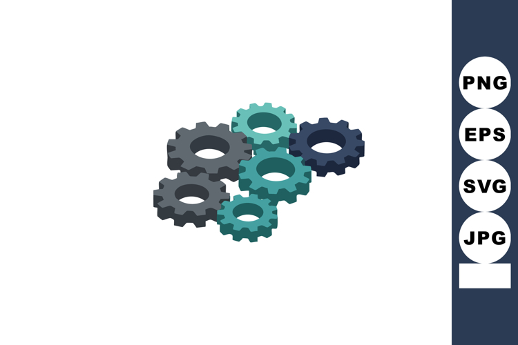 Gears Clipart Image 17
