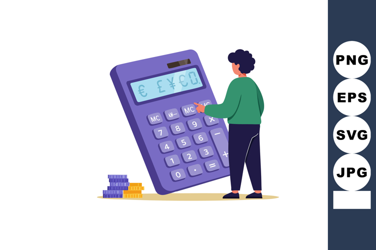 Calculator Clipart Image 23