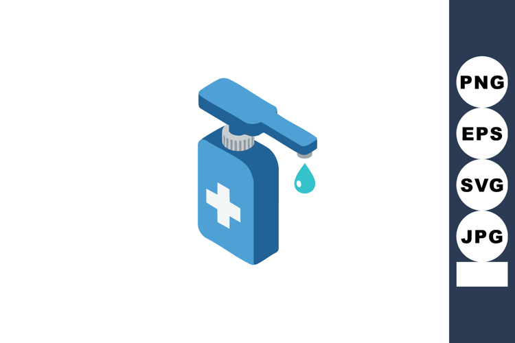 Hand Sanitizer Clipart