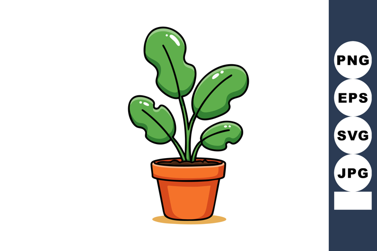 Houseplant Clipart Image 2