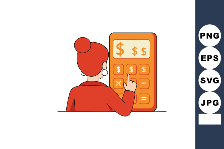 Calculator Clipart Image 21