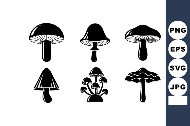 Mushroom Silhouette Image 4