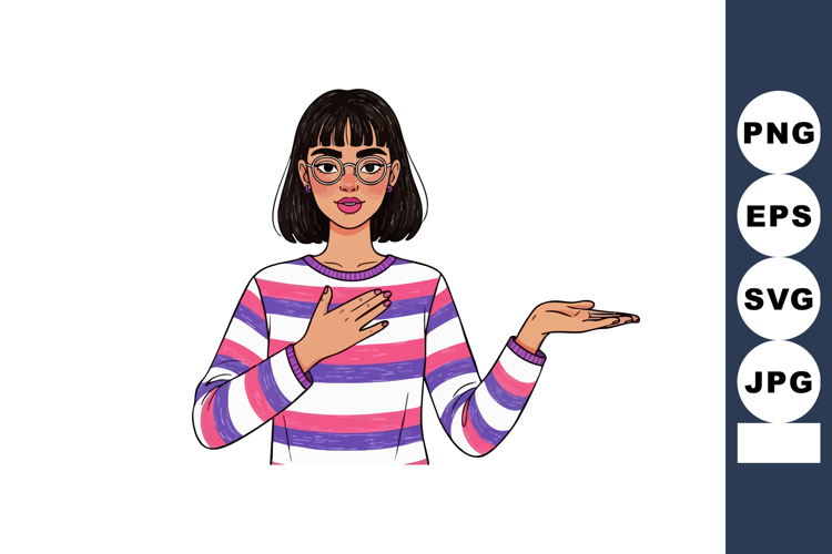 Woman Clipart Image 5