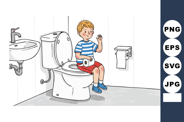 Toilet Clipart Image 3