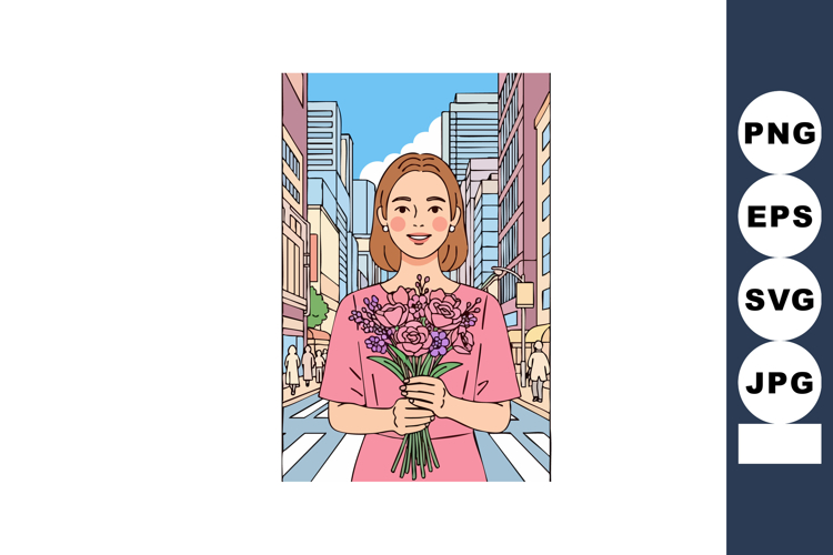 Woman Clipart Image 8