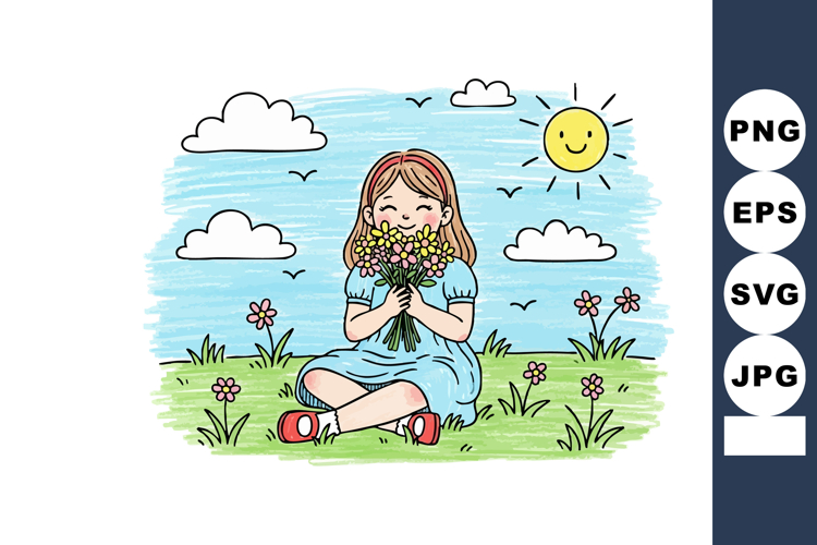 Girl Clipart Image 3
