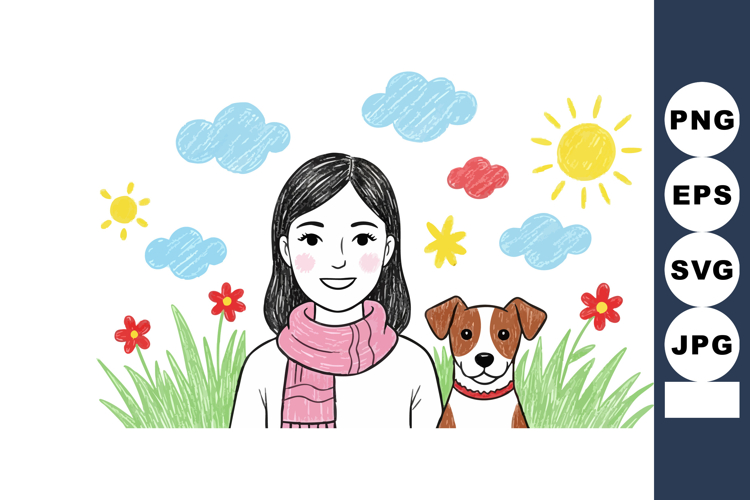 Woman Clipart Image 6