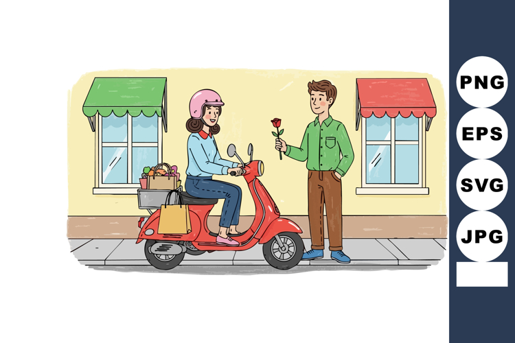 Woman Clipart Image 2