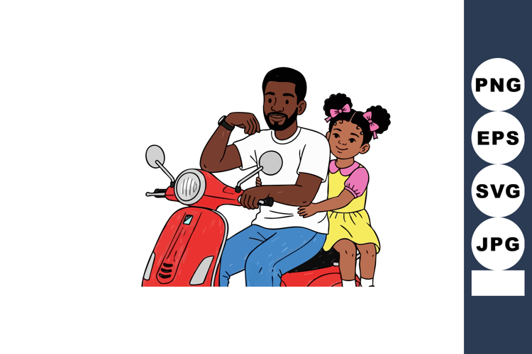 Scooter Clipart Image 6