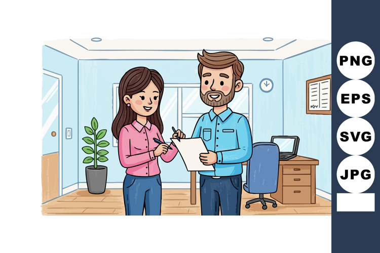 Office Clipart Image 10