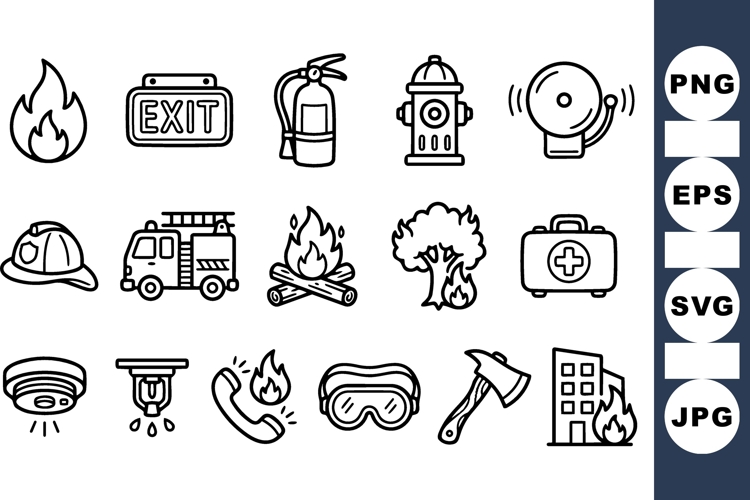 Fire Truck Clipart Image 14