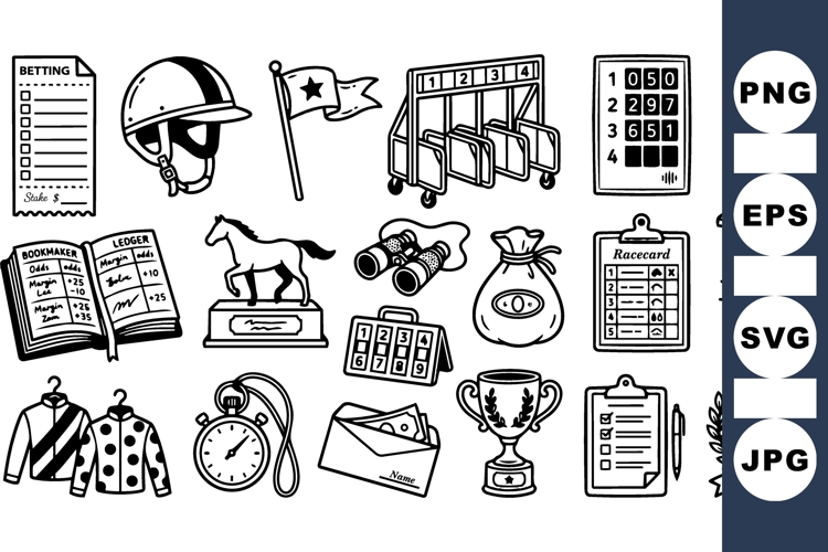 Racing Flag Clipart Image 4