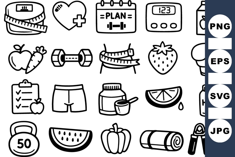 Healthy Food Clipart Image 2