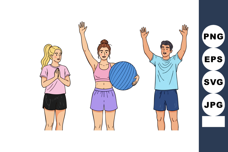 Fitness Clipart Image 2