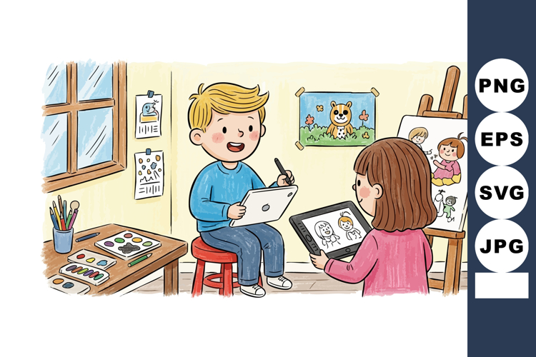 Art Class Clipart Image 23