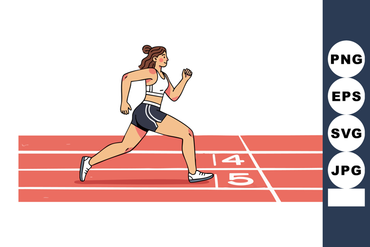 Athlete clipart