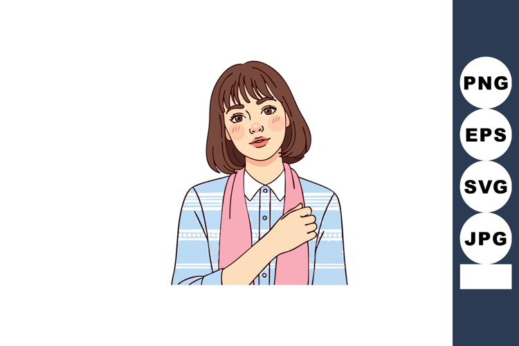 Woman Clipart Image 19