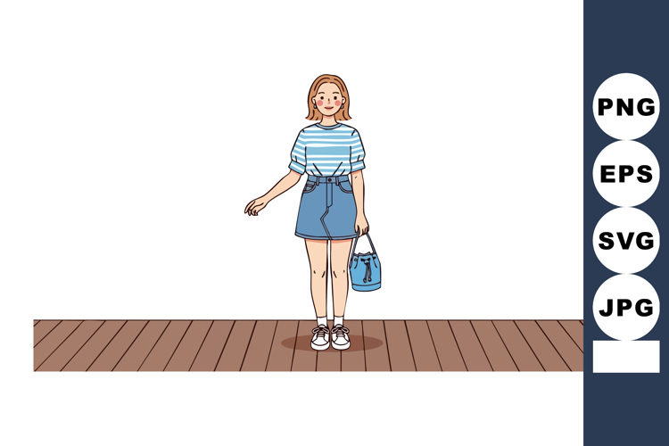 Woman Clipart Image 17