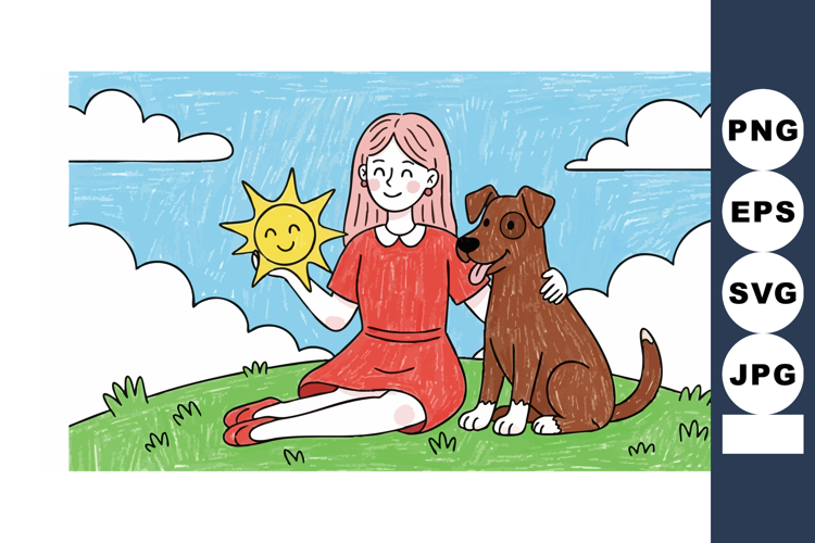 Girl Clipart Image 13