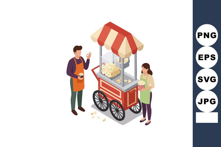 Popcorn Clipart Image 12