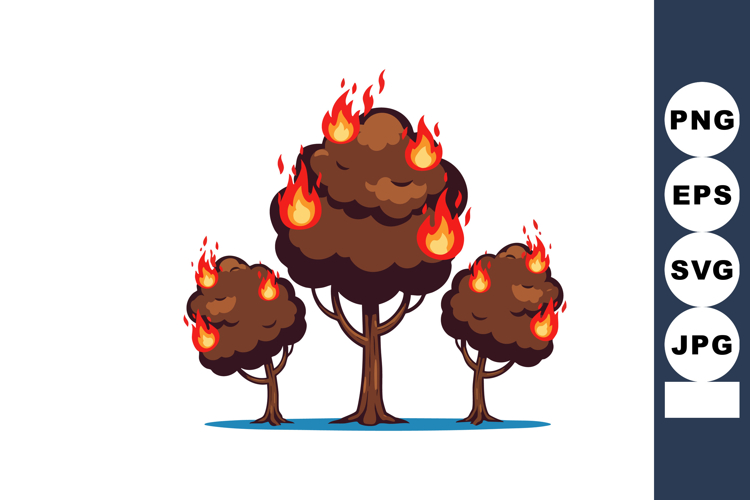 Flames Clipart Image 4