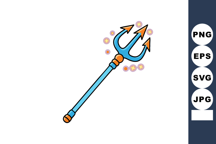 Trident Clipart Image 8