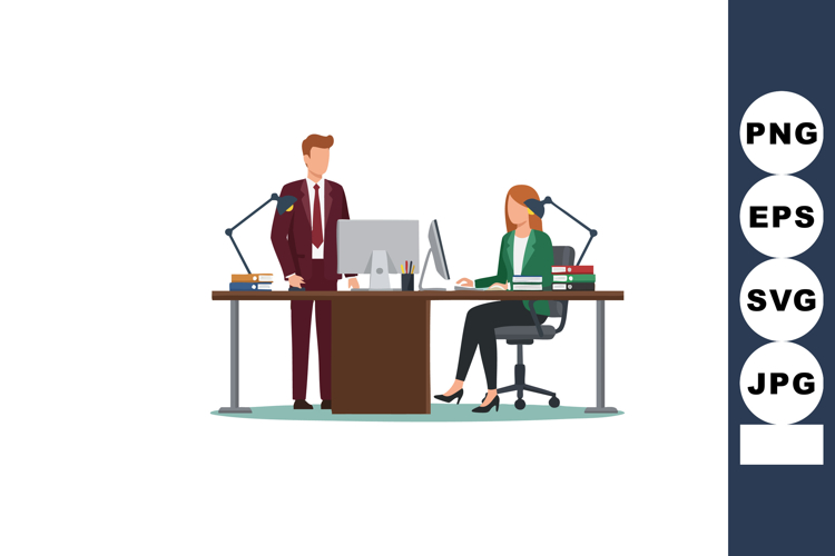 Working Together Clipart Image 4