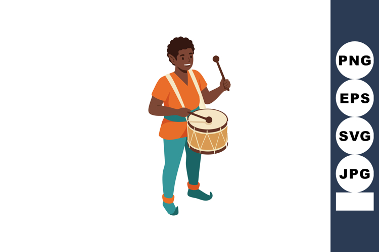 Playing Clipart Image 6