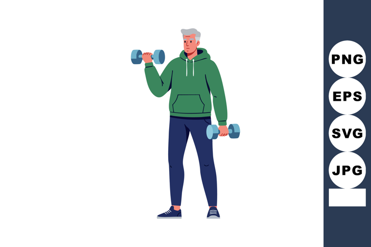 Dumbbell Clipart Image 21