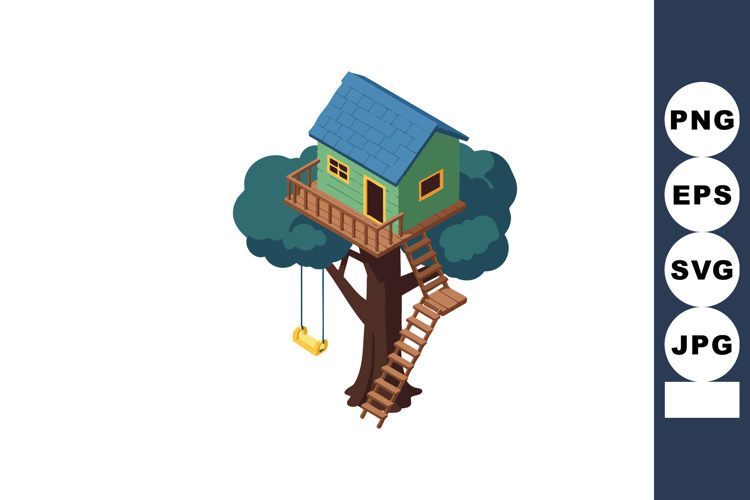  Treehouse Clipart Image 5