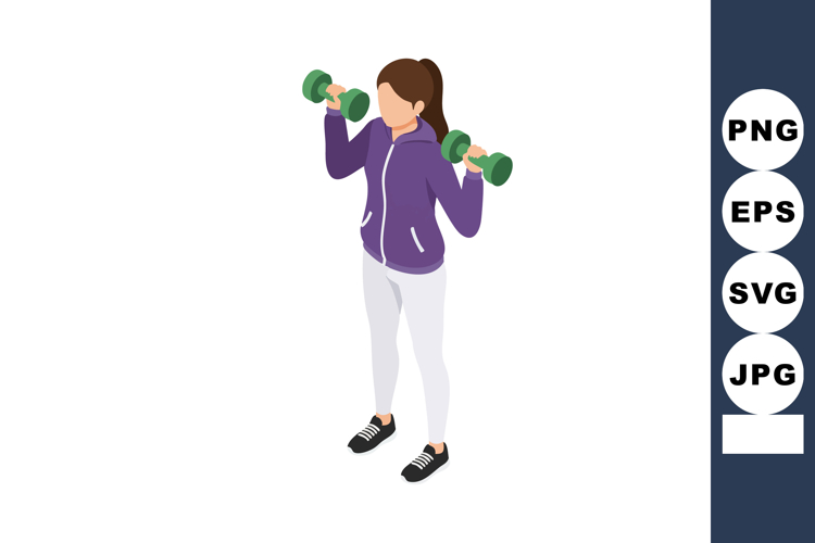 Dumbbells Clipart