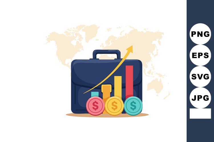 Coins Clipart Image 13