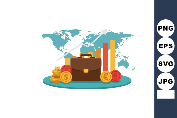 Coins Clipart Image 12