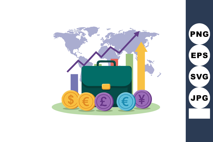 Coins Clipart Image 11