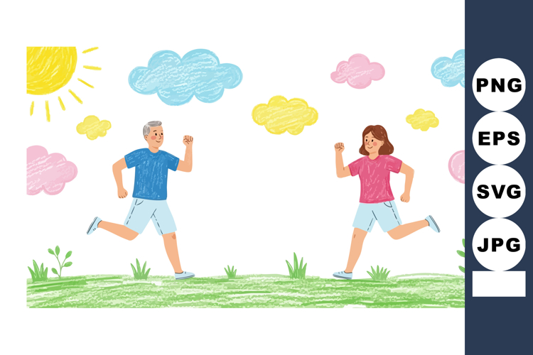 Couple Illustration Image 16