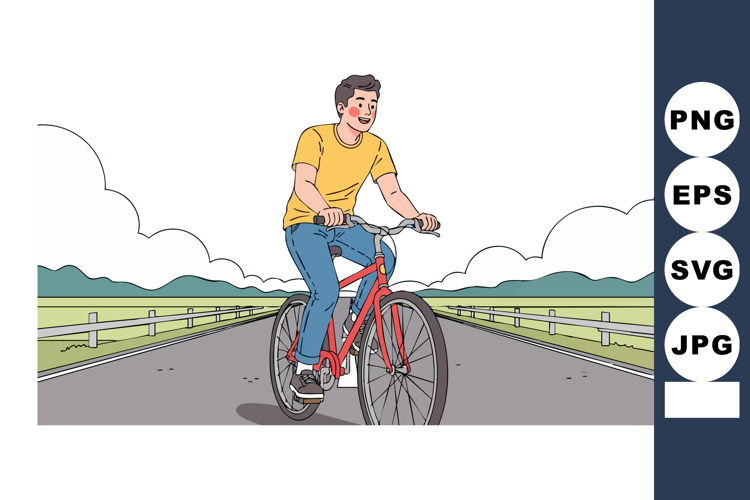 Bicycle Clipart Image 12