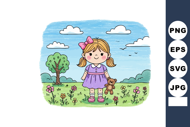 Girl Clipart Image 10