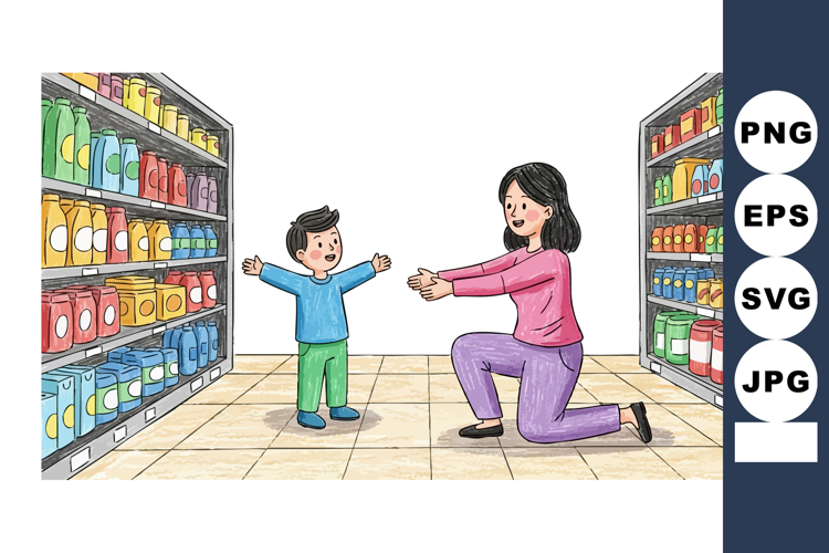 Supermarket Clipart