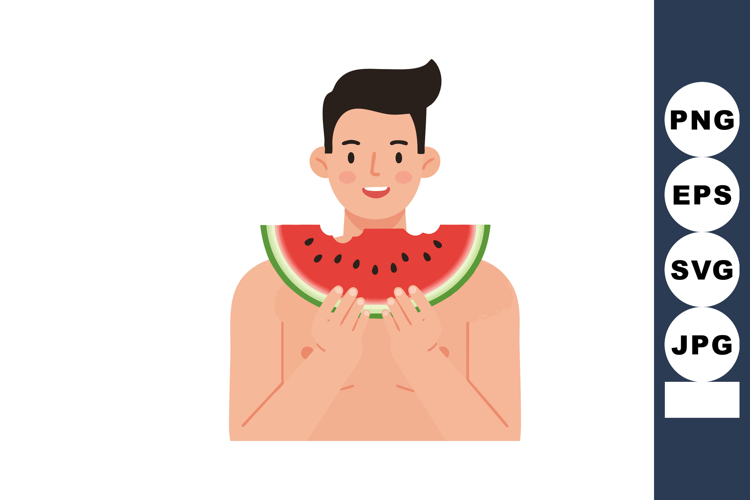 Watermelon Clipart Image 17