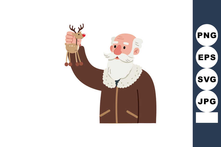 Reindeer Clipart Image 13