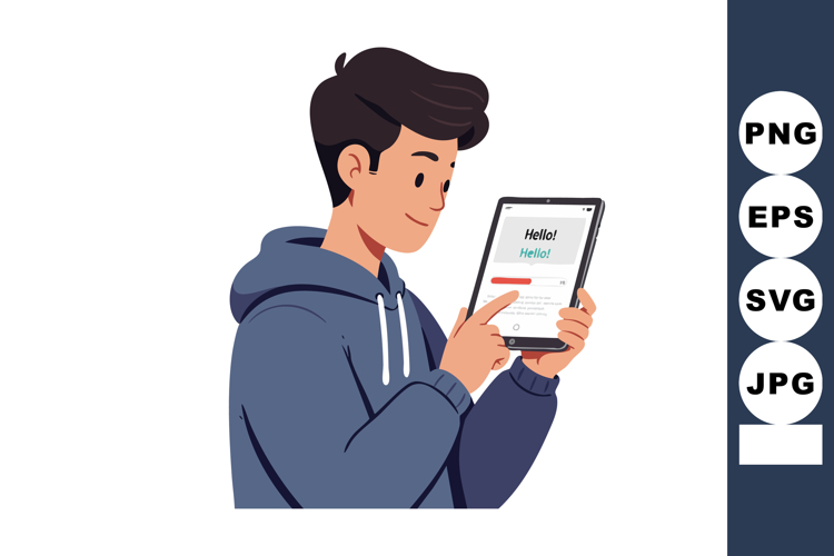 Tablet Clipart Image 14