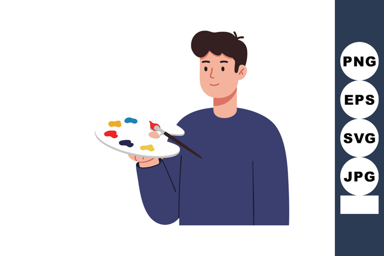 Paint Palette Clipart Image 22
