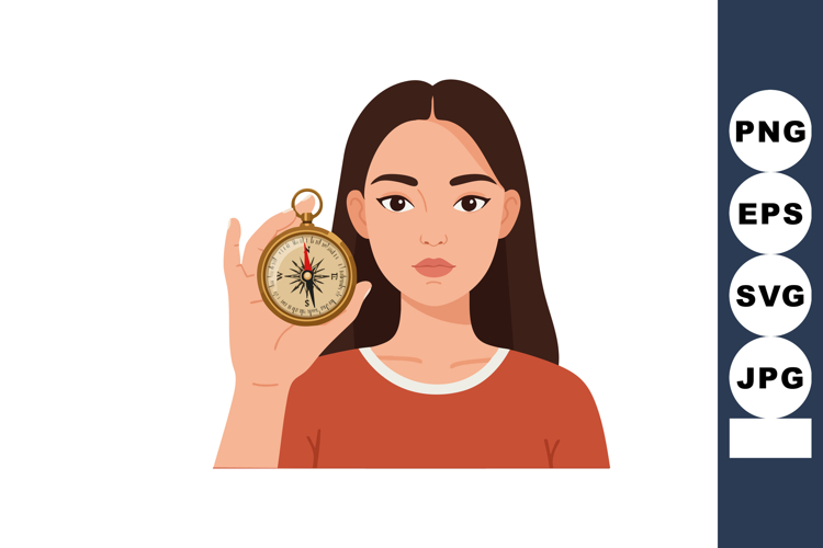 Compass Vector Image 20