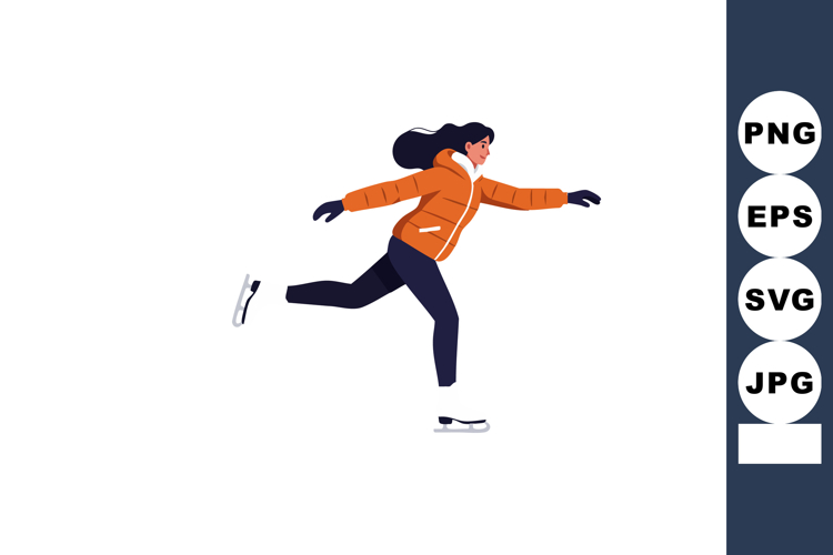 Skating Clipart Image 4